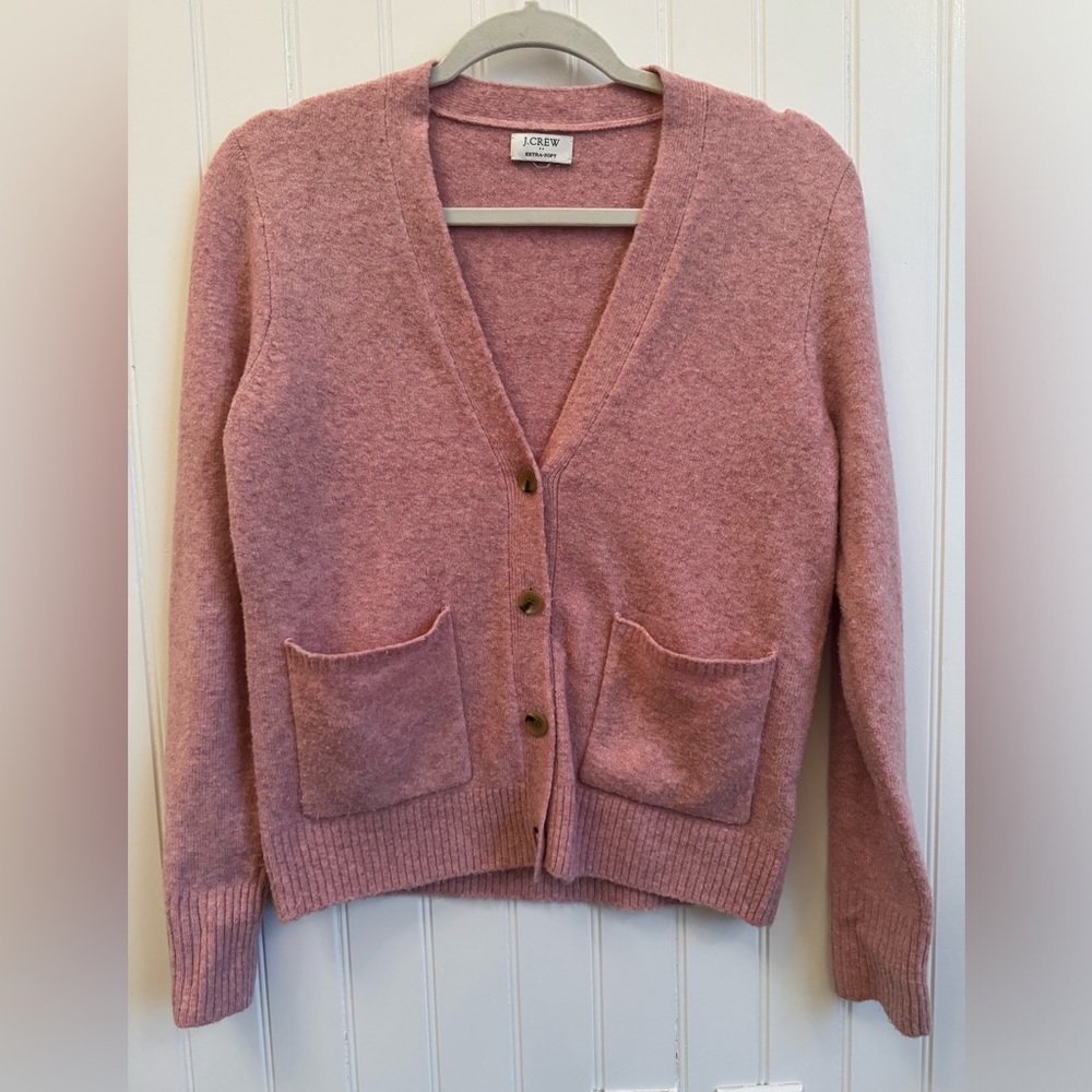 J.Crew Pink Cardigan